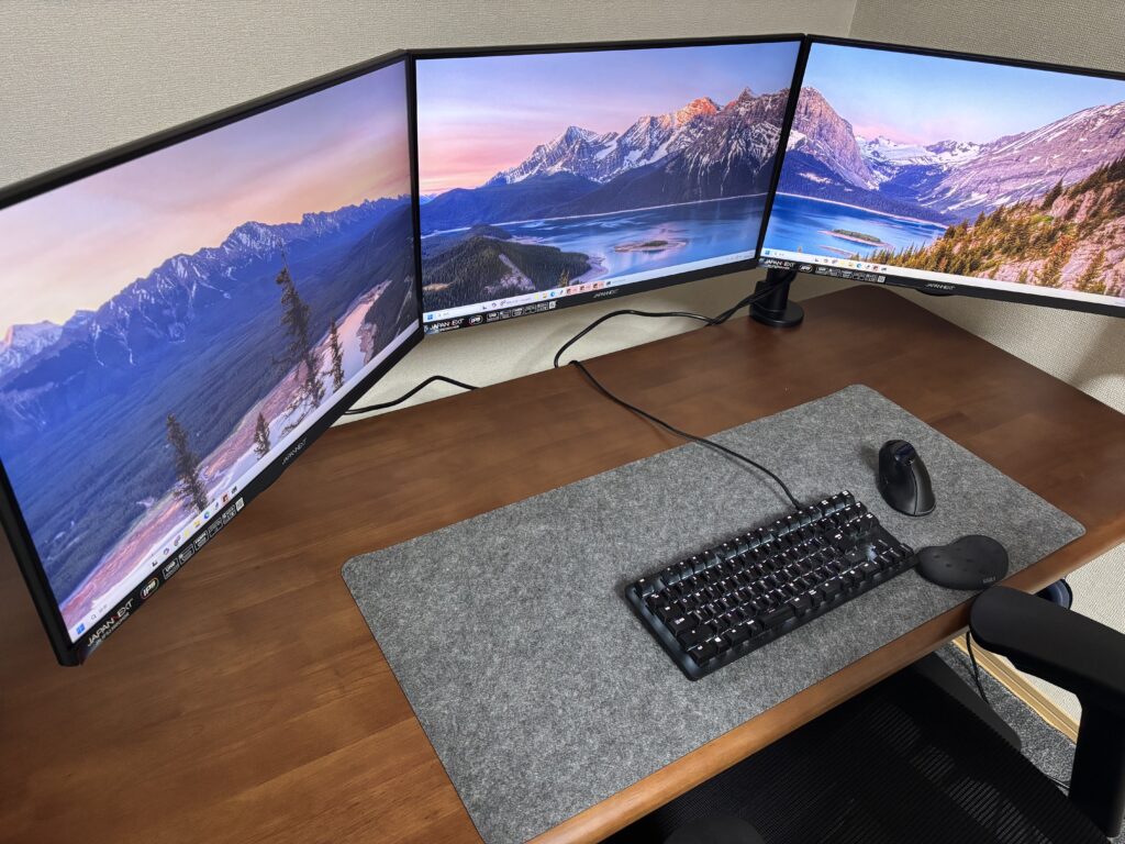 COFO Desk Premiumのレビュー③:天板が十分広い