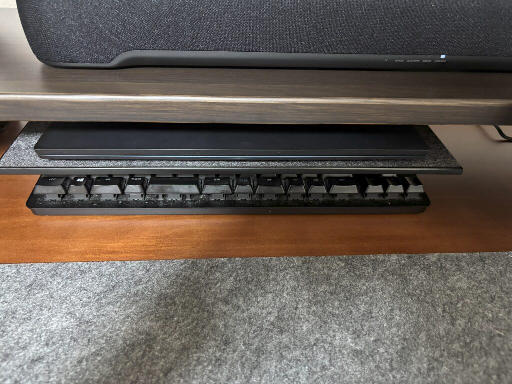 PCトレイへの収納