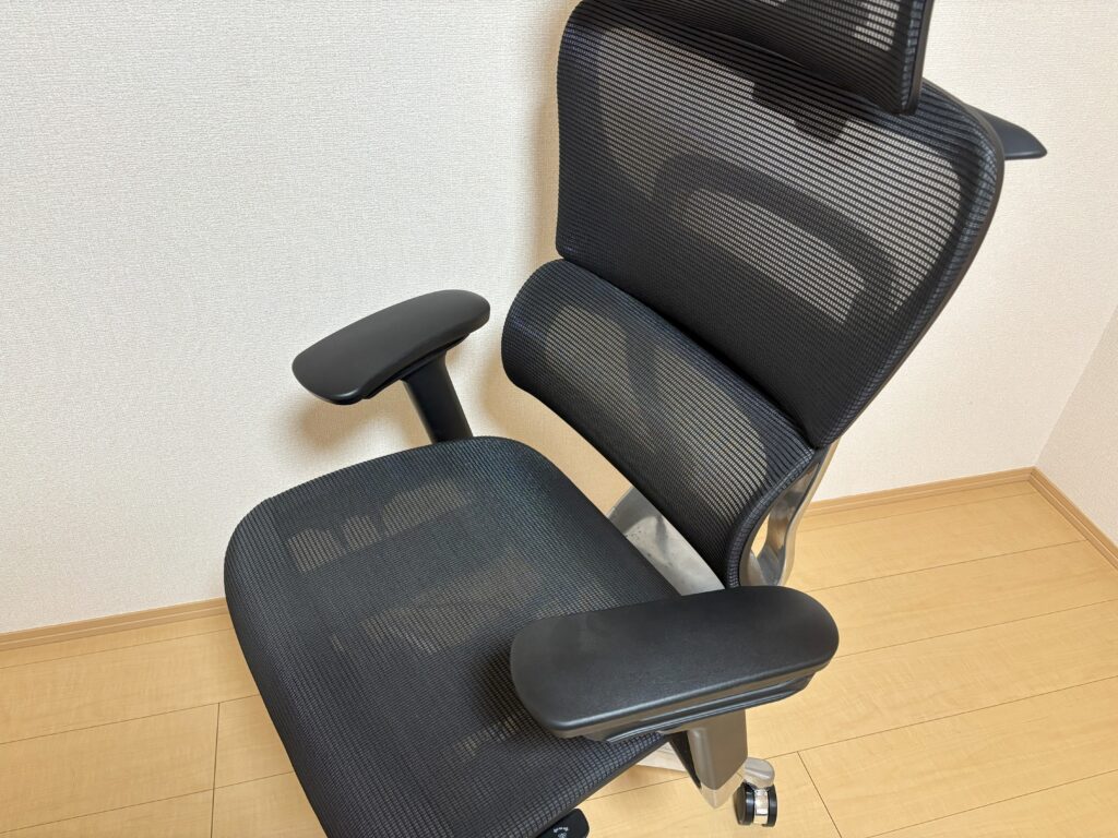 長期レビュー⑦：【耐久性】約3年間座り続けても全く壊れない