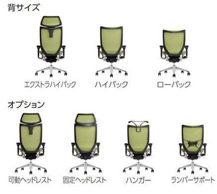 バロンの背サイズ・オプション