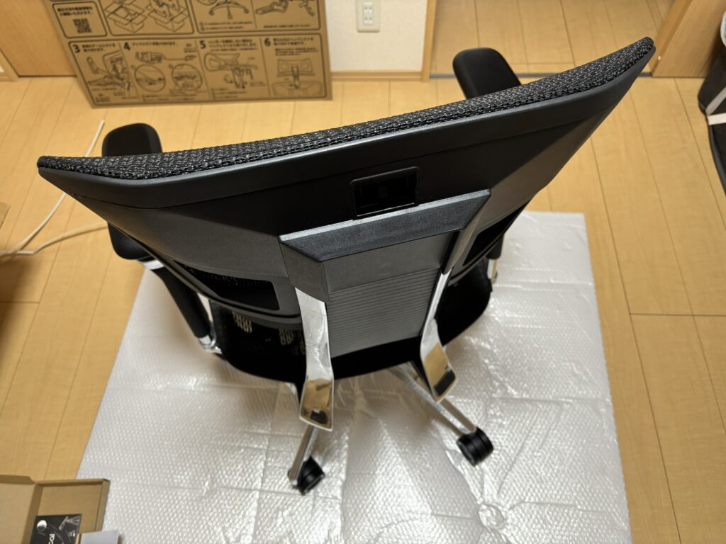 ヘッドレストの取り付け