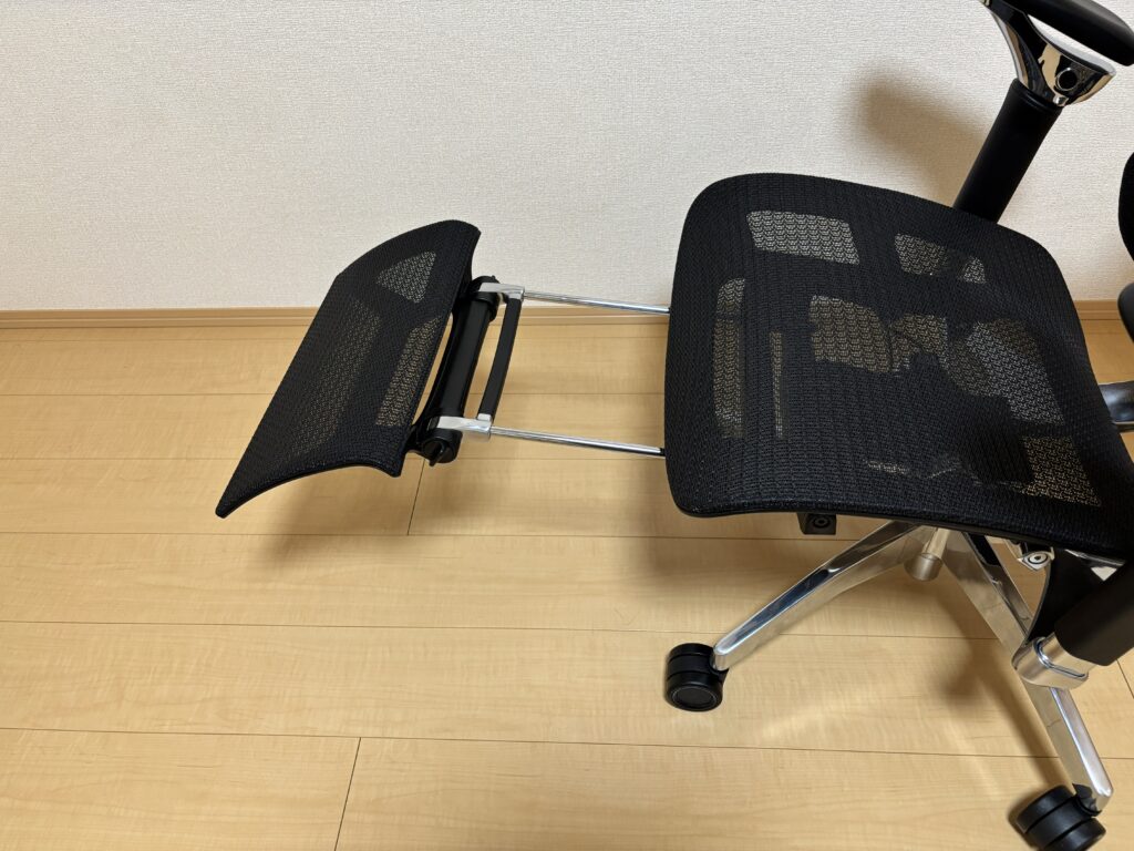 レビュー⑨【フットレスト】休憩時にリラックスできる