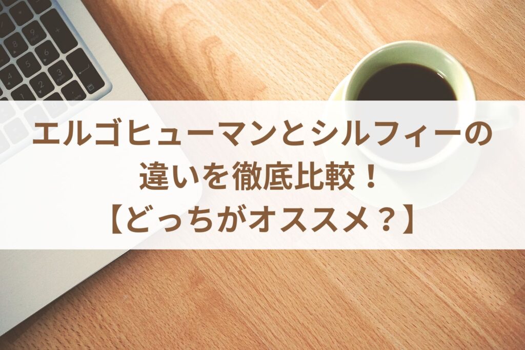 エルゴヒューマンとシルフィーの違いを徹底比較！【どっちがオススメ？】
