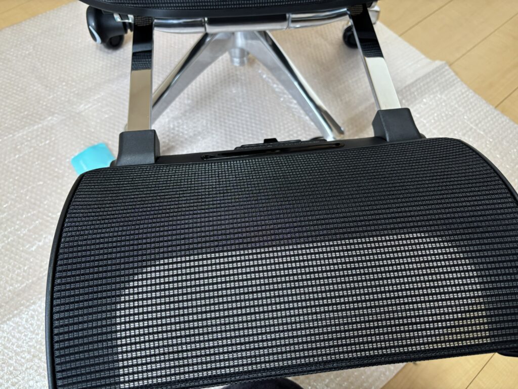 フットレストの取り付け