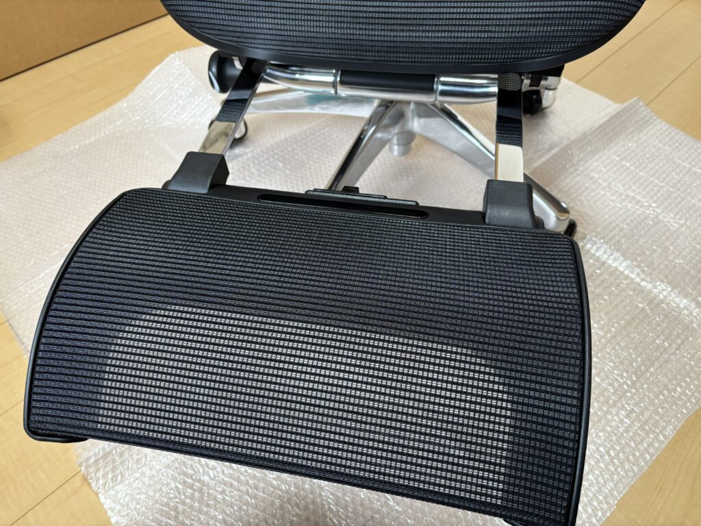 フットレストの取り付け