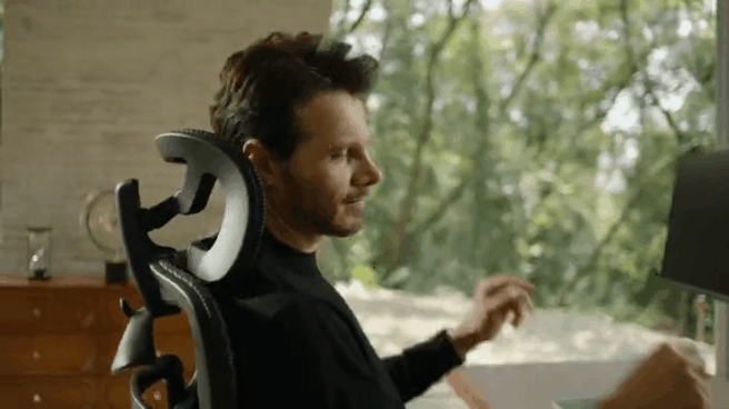 COFO Chair Premium 2の3Dヘッドレスト