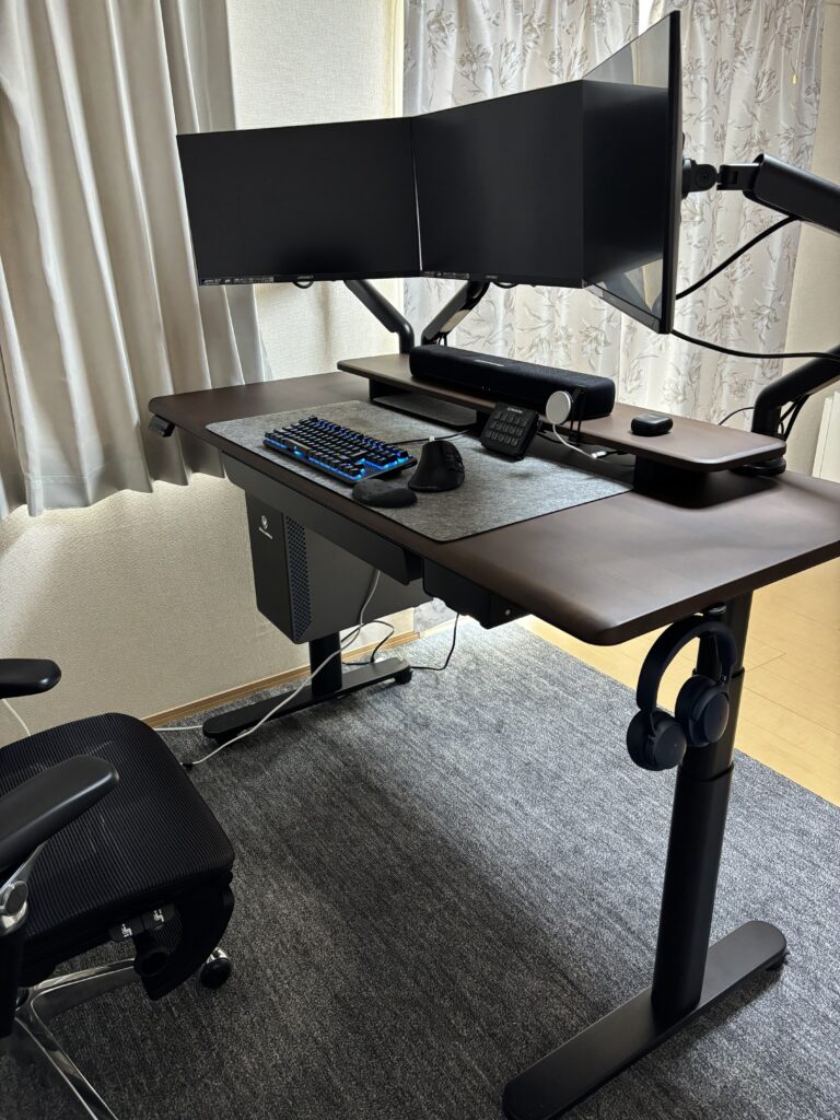 COFO Desk Studioの高さ調節(96cm)